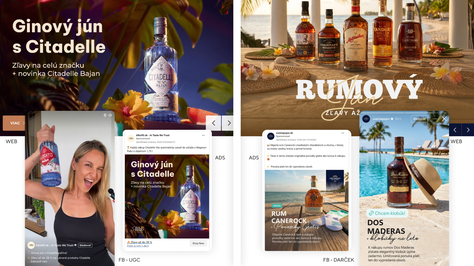 Comparison of brand communication with competition