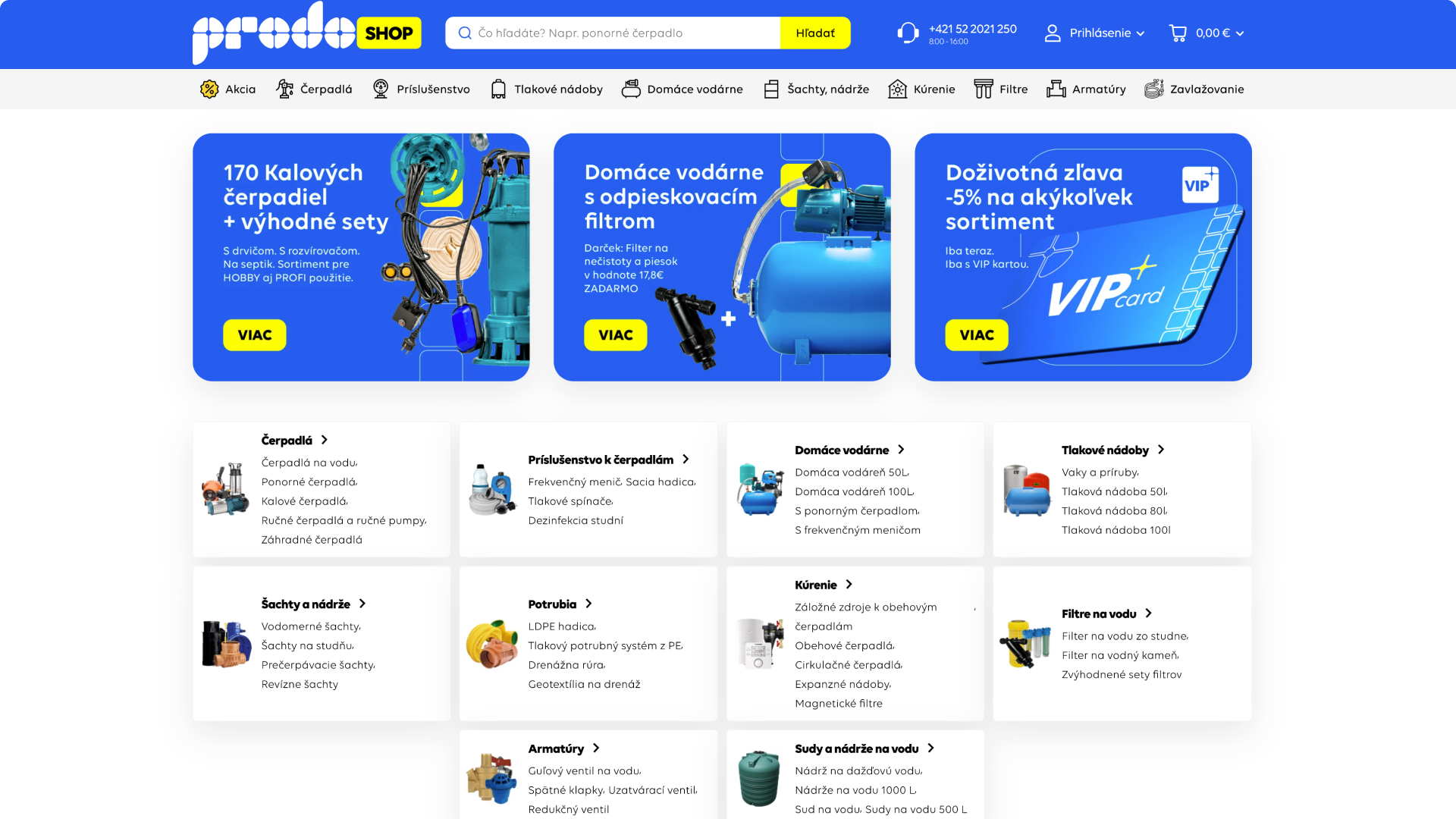 Prodoshop website