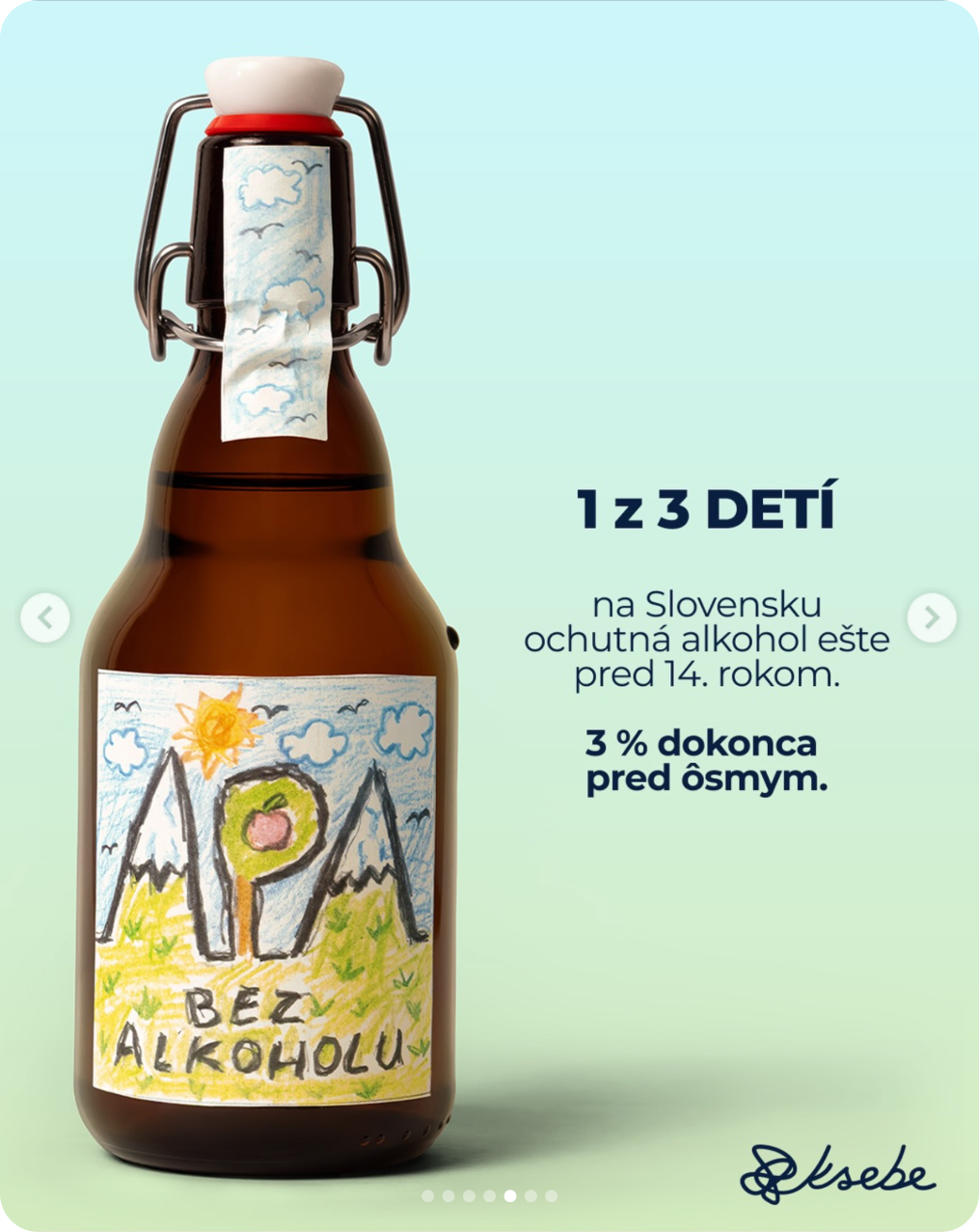 Social visual of the APA without alcohol campaign 3