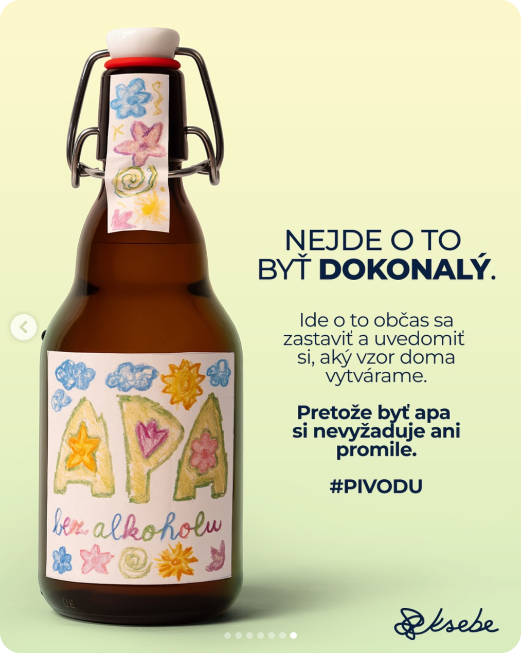 Social visual of the APA without alcohol campaign 5