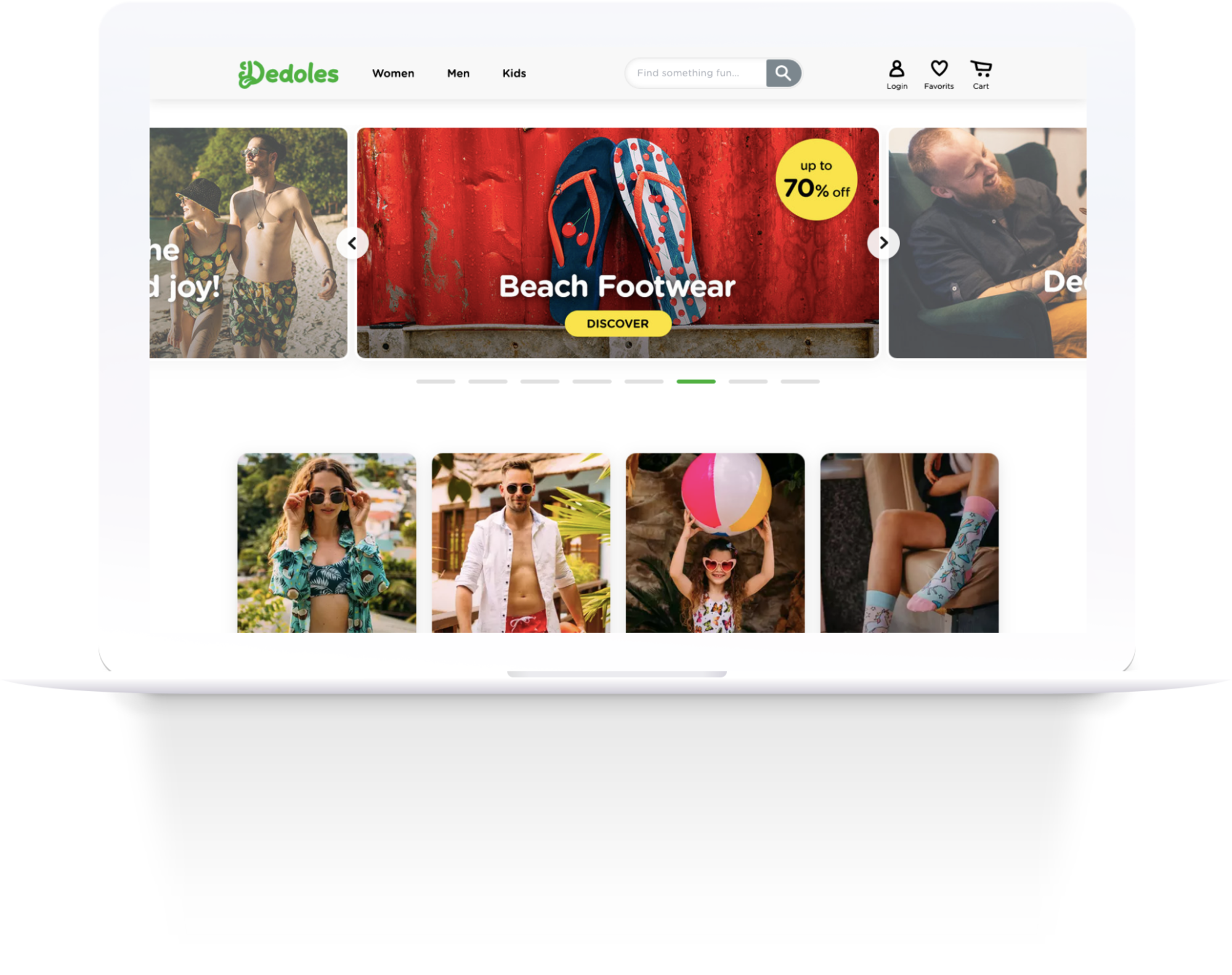 Dedoles homepage
