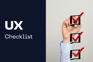 Essential UX checklist for ecommerce