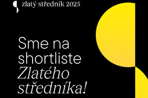 ui42 on the shortlist for Zlatý středník in the category Launch, Relaunch, Rebranding