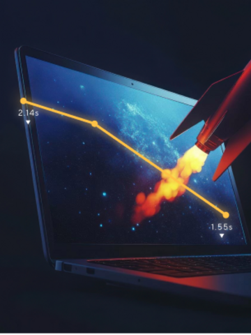 We have improved the speed of our clients' websites by more than a quarter.