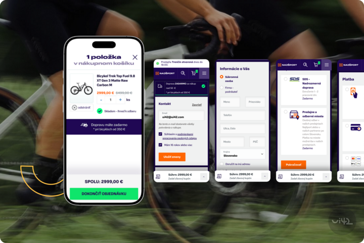 The number of steps in the cart does not determine the conversion of the e-shop. This does.