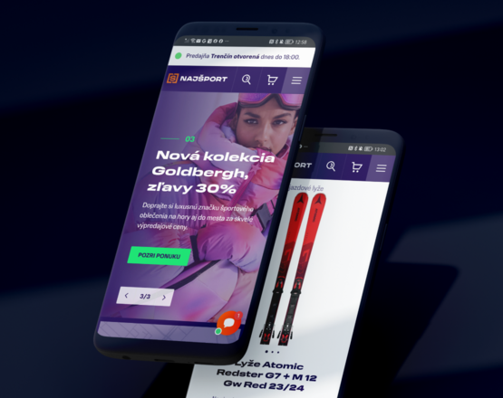 Najšport | Case Study