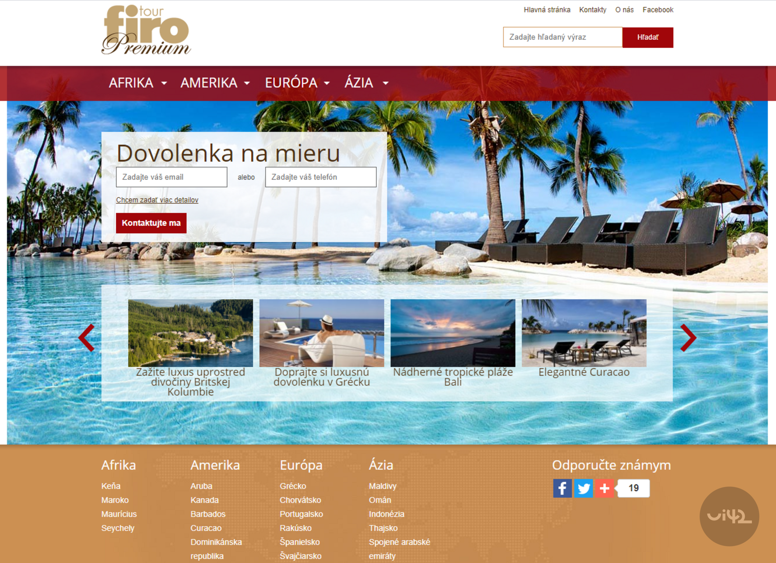 A resort with palm trees and sun loungers by the pool, ideal for a tailor-made holiday.