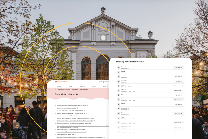 Websites for the public sector and municipalities